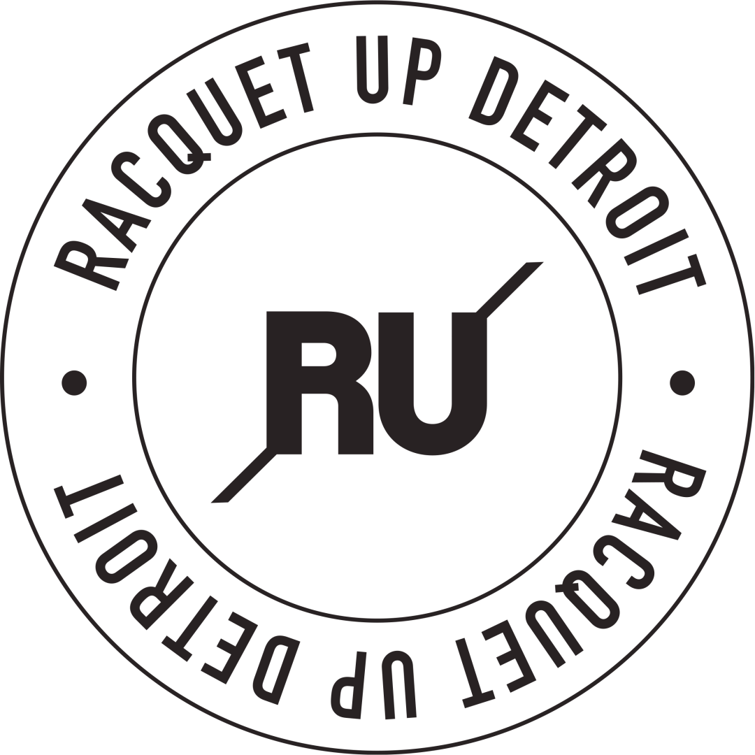 Racquet Up Detroit Logo