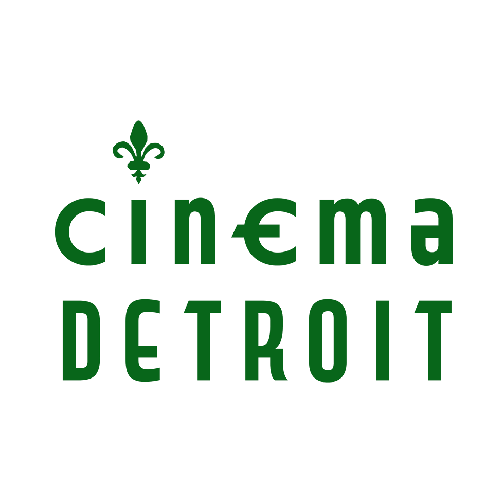 Graphic of the words Cinema Detroit in green letters