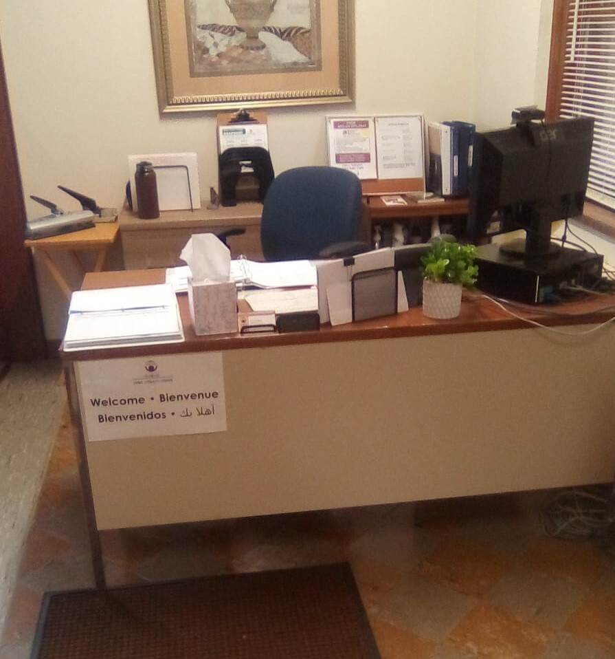 Front desk