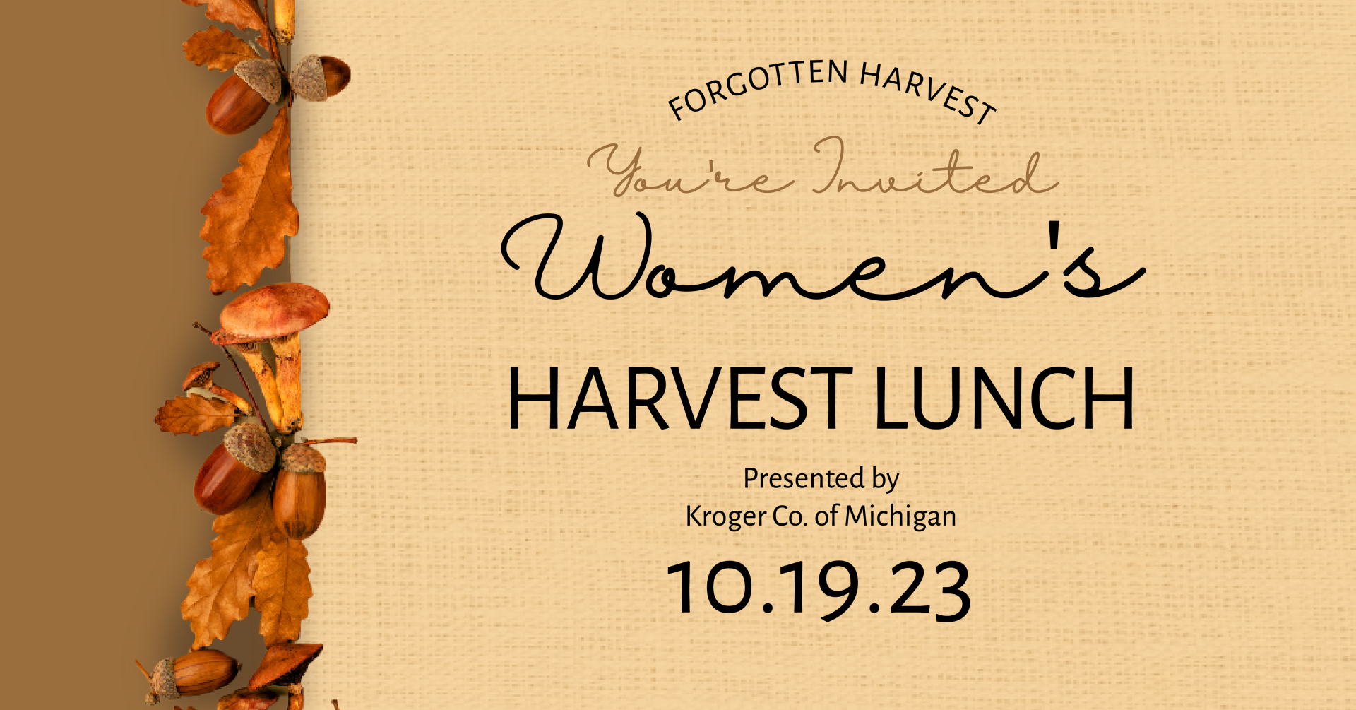 Women's Harvest Lunch 2023