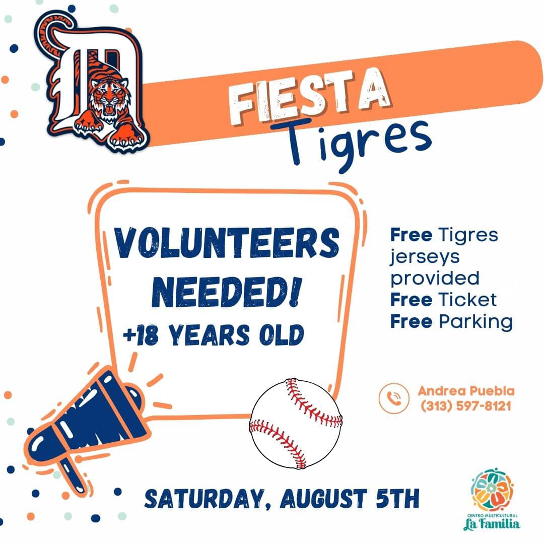 TIGER GAME VOLUNTEERS NEEEDED