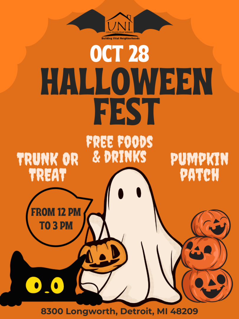 Halloween Festival Flyer October 28th 12 - 3 pm