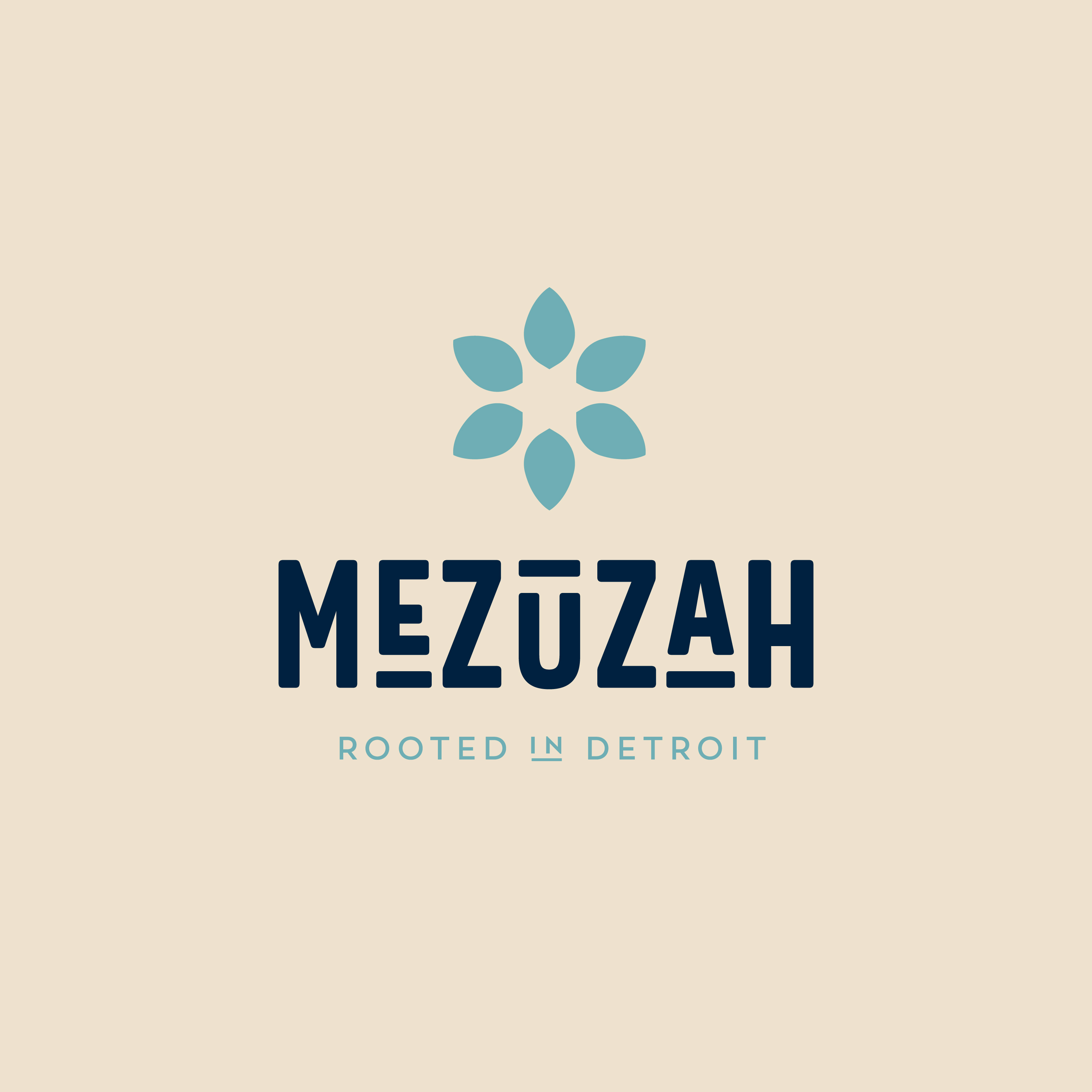 Mezuzah. Rooted in Detroit.