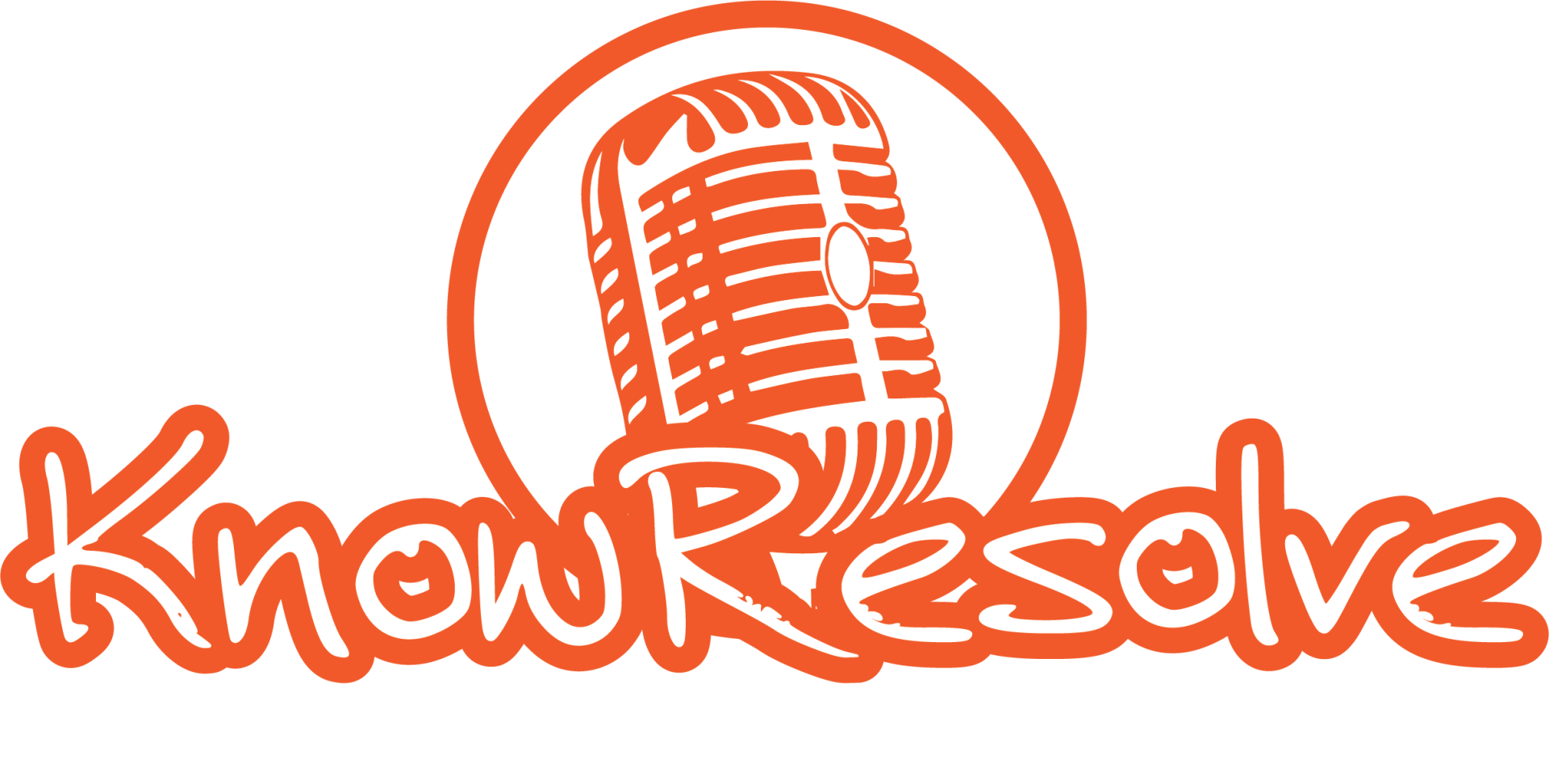 KnowResolve Microphone Logo