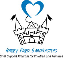Henry Ford SandCastles logo with blue SandCastle icon