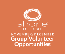 November/December Group Volunteer Opportunities