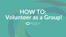 How to Volunteer as a Group