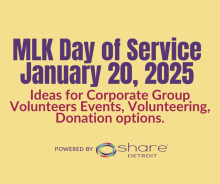 MLK Day of Service - January 20, 2025 - Corporate Volunteer Ideas